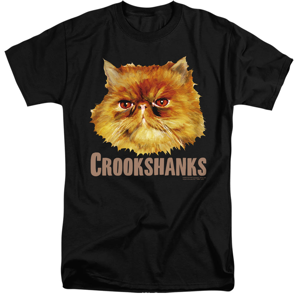 Harry Potter Crookshanks Color Mens Tall T Shirt Black Officially Licensed