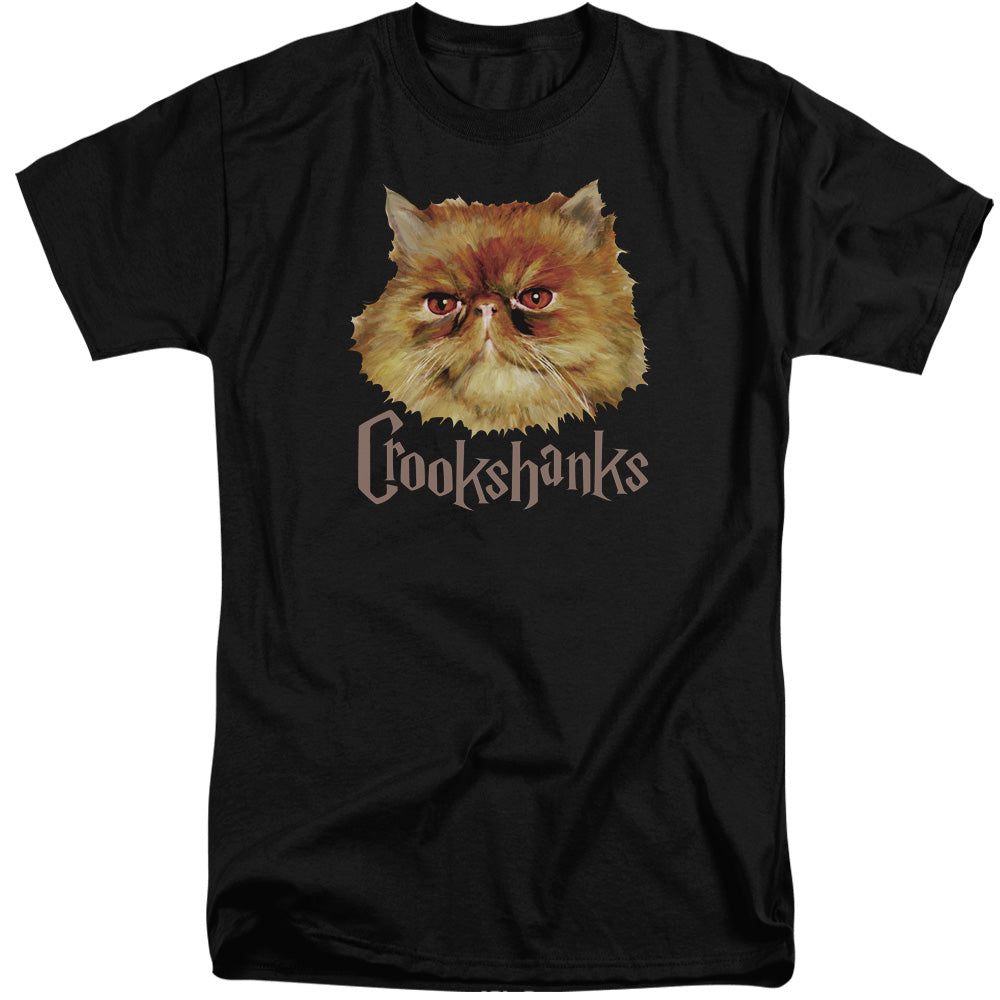 Harry Potter Crookshanks Color Mens Tall T Shirt Black Officially Licensed
