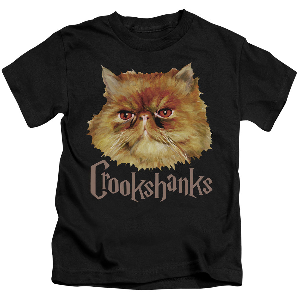 Harry Potter Crookshanks Color Juvenile Kids Youth T Shirt Black Officially Licensed
