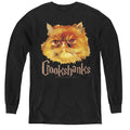 Harry Potter Crookshanks Color Long Sleeve Kids Youth T Shirt Black Officially Licensed