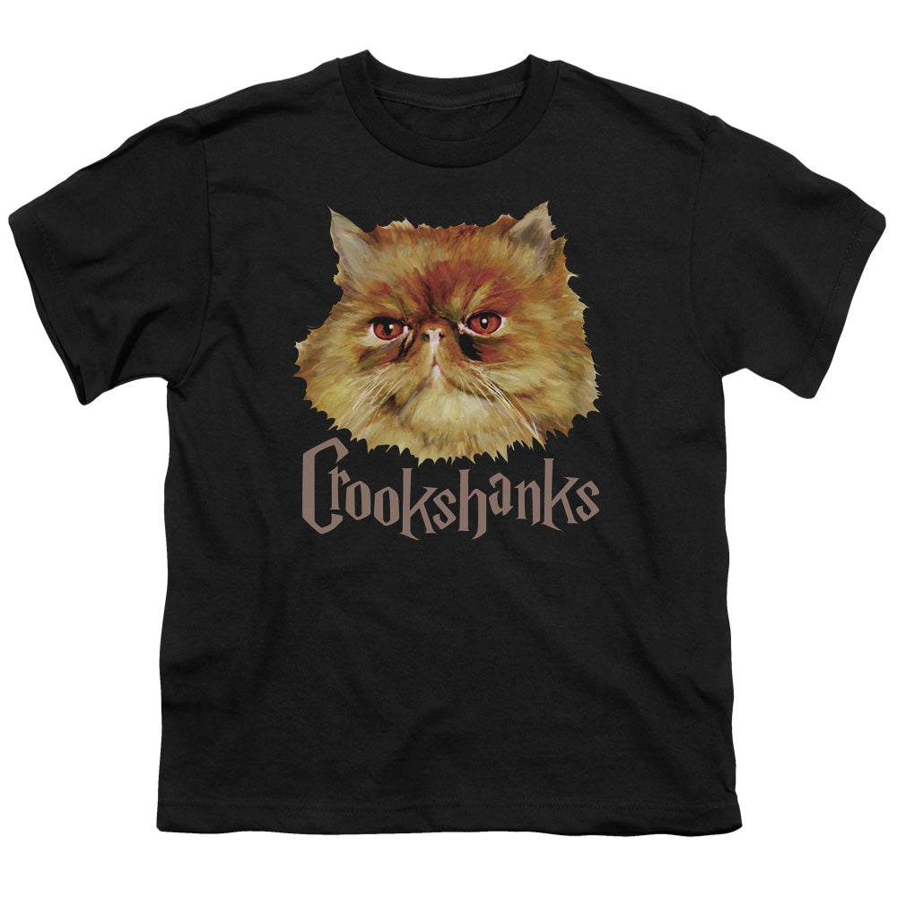Harry Potter Crookshanks Color Kids Youth T Shirt Black Officially Licensed