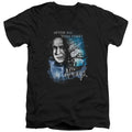 Harry Potter Always Mens Slim Fit V-Neck T Shirt Black Officially Licensed