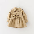 Jacket / Coat Baby Double Breast Windbreaker Jacket For baby girls 1-4T In elegant Style