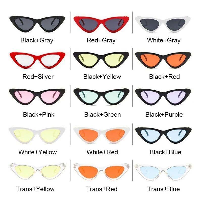 Vintage Cateye Sunglasses For Women In Famous Retro Small Cat Eye Style In NEW Modern Edition with UV400 Protection