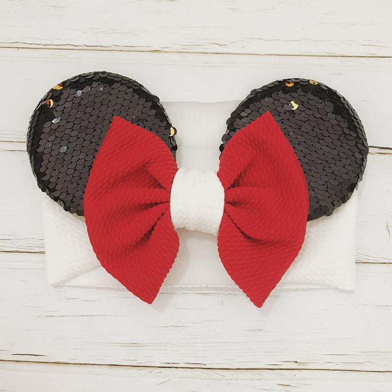 Head wrap Baby Headband Top Knot Headbands Over Sized Bow Hair Newborn Head Band For Baby Girl In elegant Modern Design
