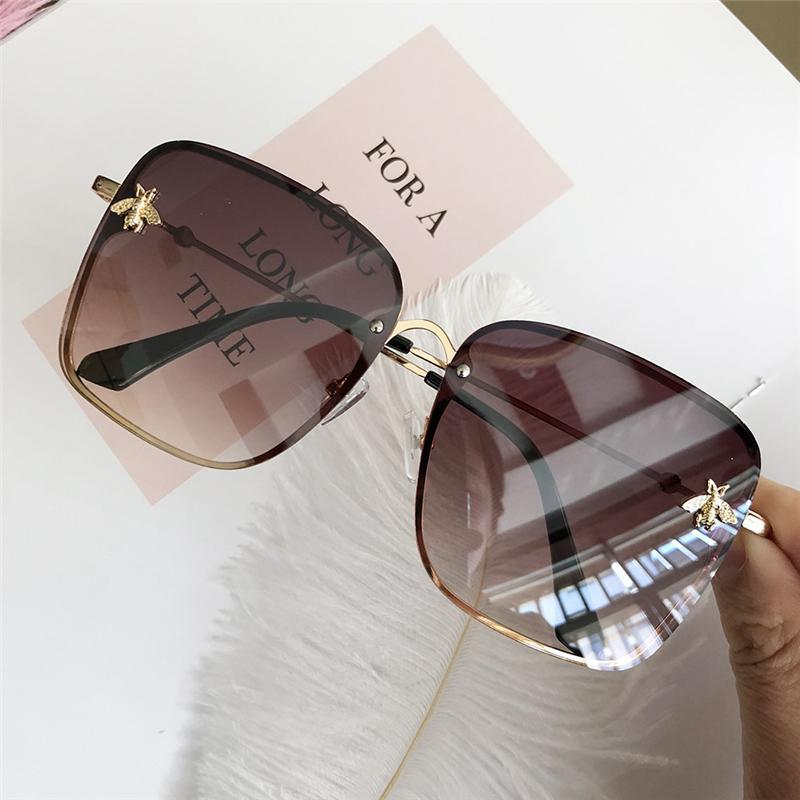 Popular brand  Oversize Square Sunglasses For Women and Ladies  Luxury Driving Superstar  Designer Sunglasses With Shades and Gradient Glasses With  UV400 Protection