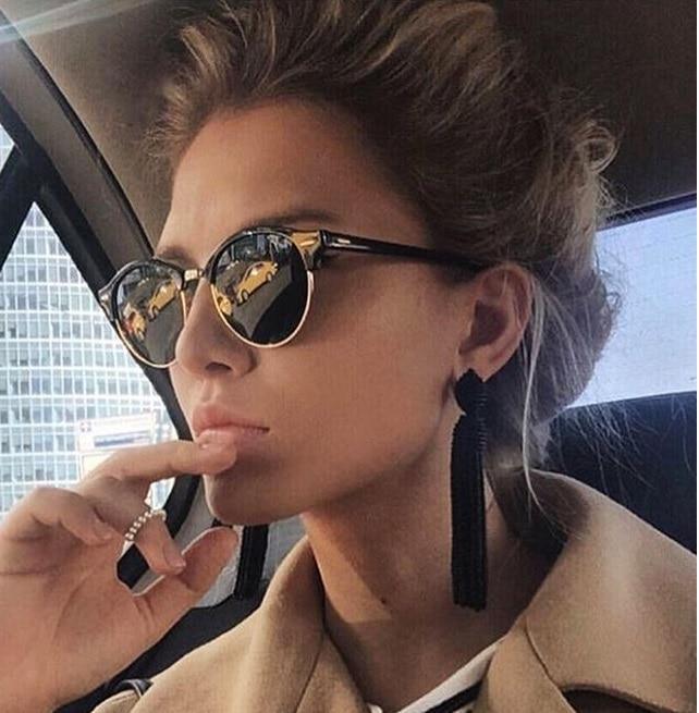 NEW Famous Hit Trend New Elegant Luxury Unisex Retro and Modern Men and Woman Vintage Sunglasses With Polarized Glasses and UV400 Sun Protection