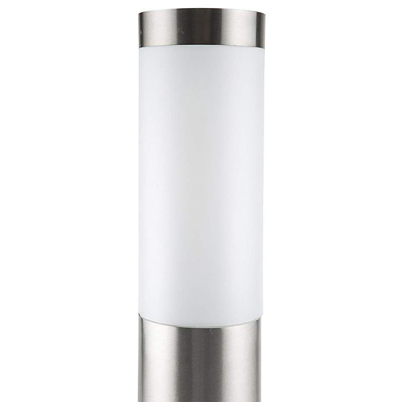 Solar Luxury LED Stainless Steel Lamp For Yard Garden Pathway Doorway Lawn Courtyard Outdoor Luxury Lamp