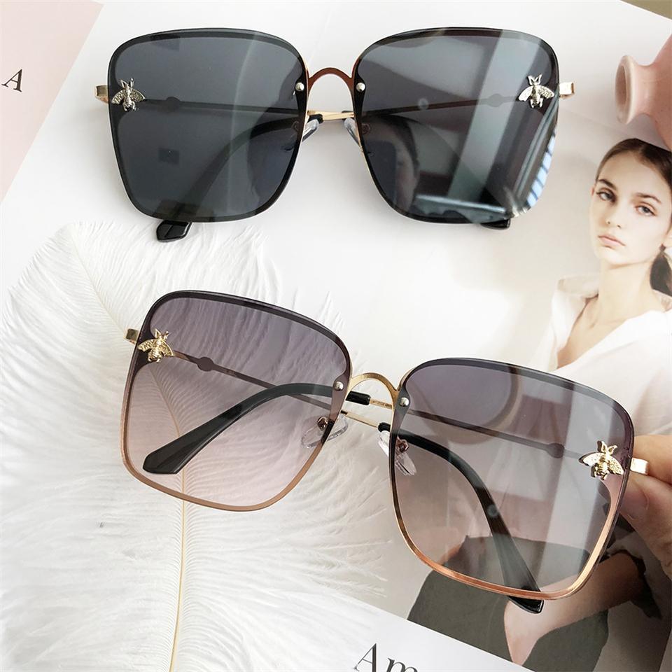 Popular brand  Oversize Square Sunglasses For Women and Ladies  Luxury Driving Superstar  Designer Sunglasses With Shades and Gradient Glasses With  UV400 Protection