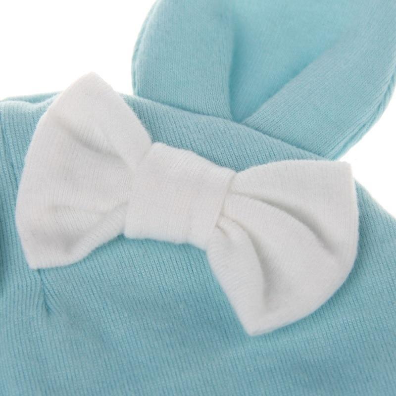 Baby Girl Hat Rabbit Ear Hat For Girls Cotton Bow Knot Children's Cap Toddler Kids Hats Cartoon Hats