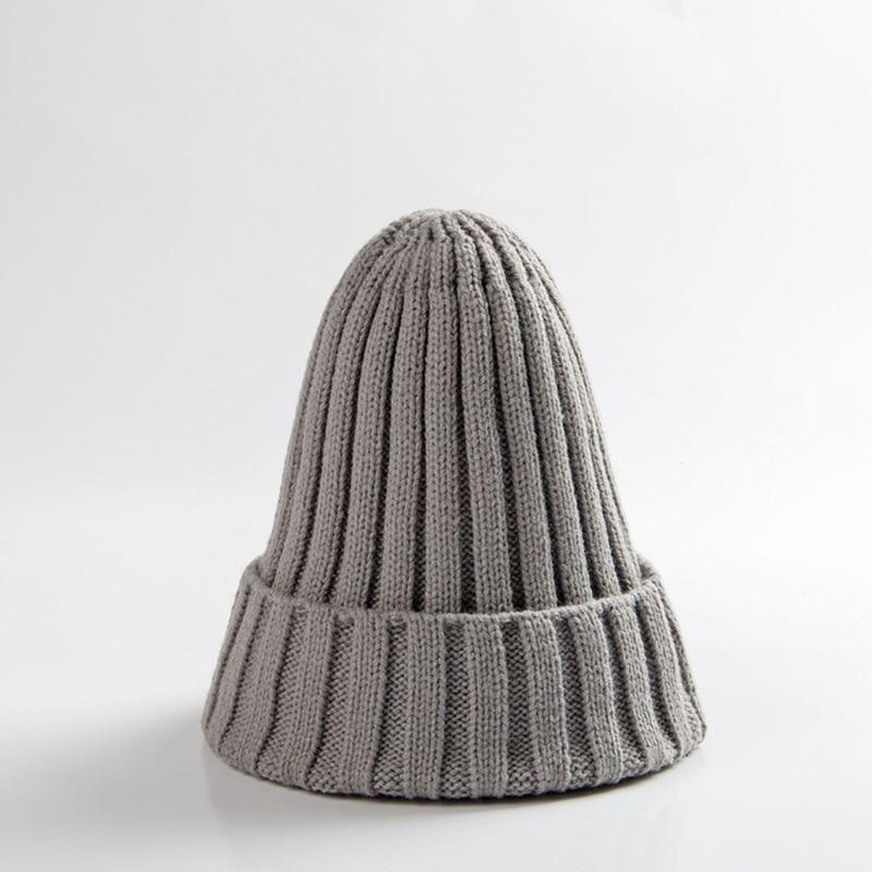 Modern Luxury Solid Baby Boy Girl Autumn Winter Beanie Warm Cap For Kids In Elegant Design