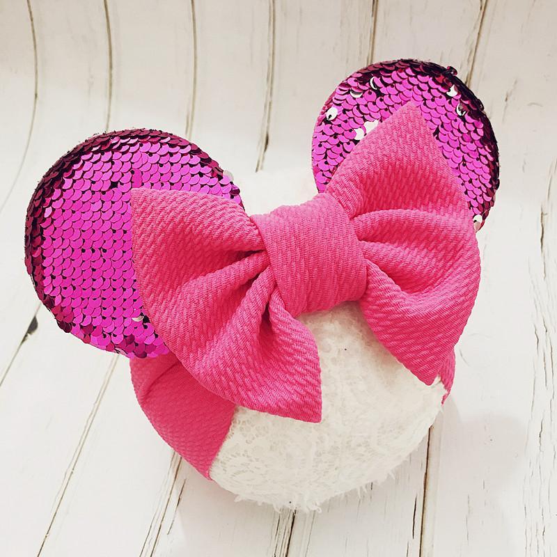 Head wrap Baby Headband Top Knot Headbands Over Sized Bow Hair Newborn Head Band For Baby Girl In elegant Modern Design