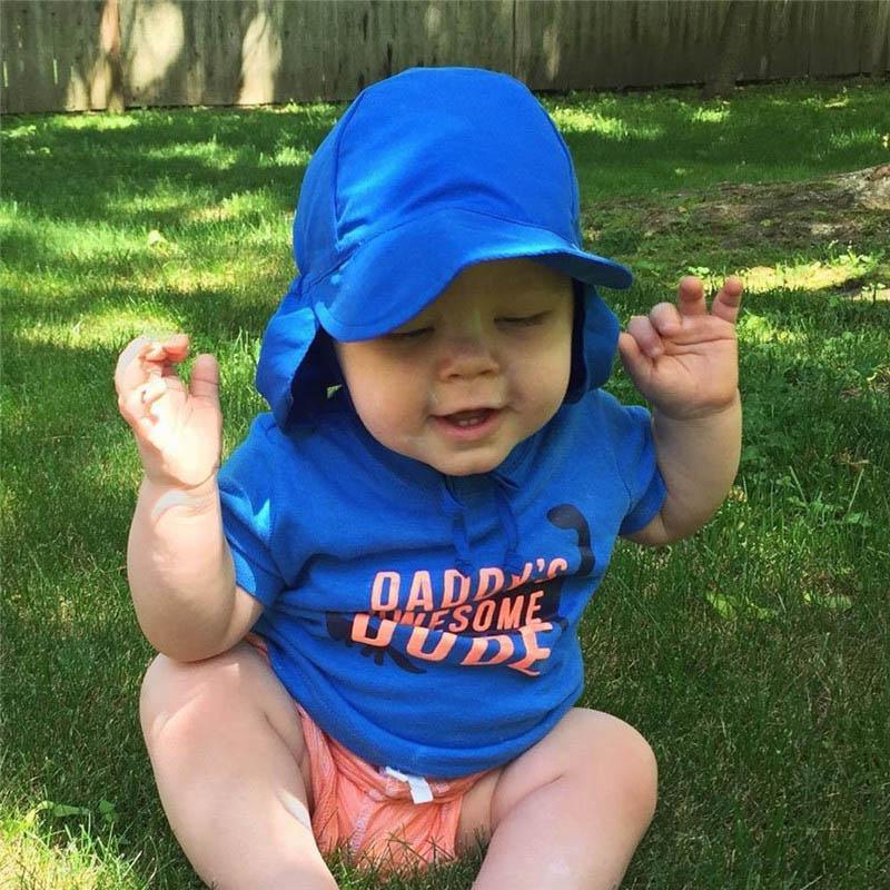 Baby Adjustable Sun Travel Beach Caps Summer Swimming Hat for Boys Girls Kids Sun Hat In Modern Design