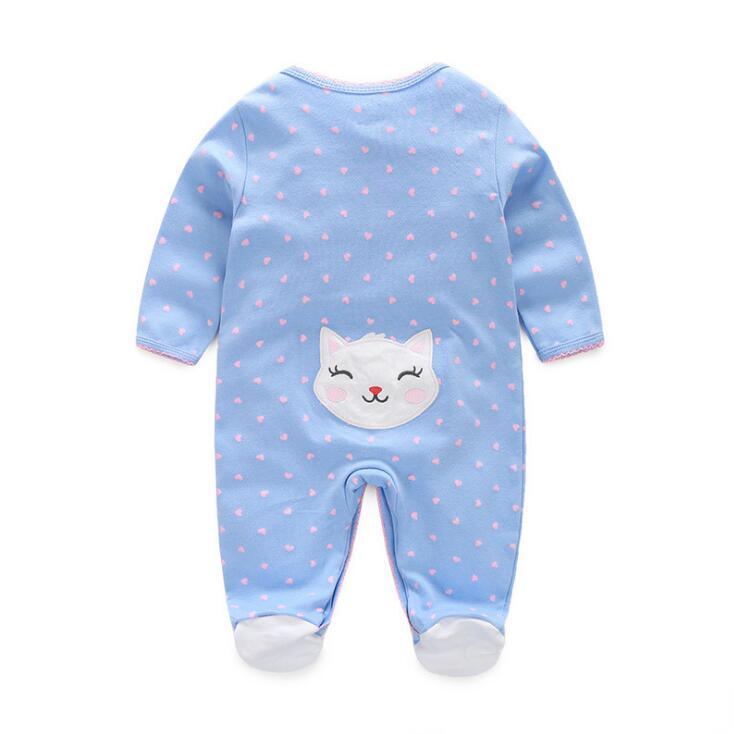 Baby Clothes Newborn Home Wear Cotton Baby Girl Romper  Baby Costume Infant Boy Sleep Comfortable Pajamas
