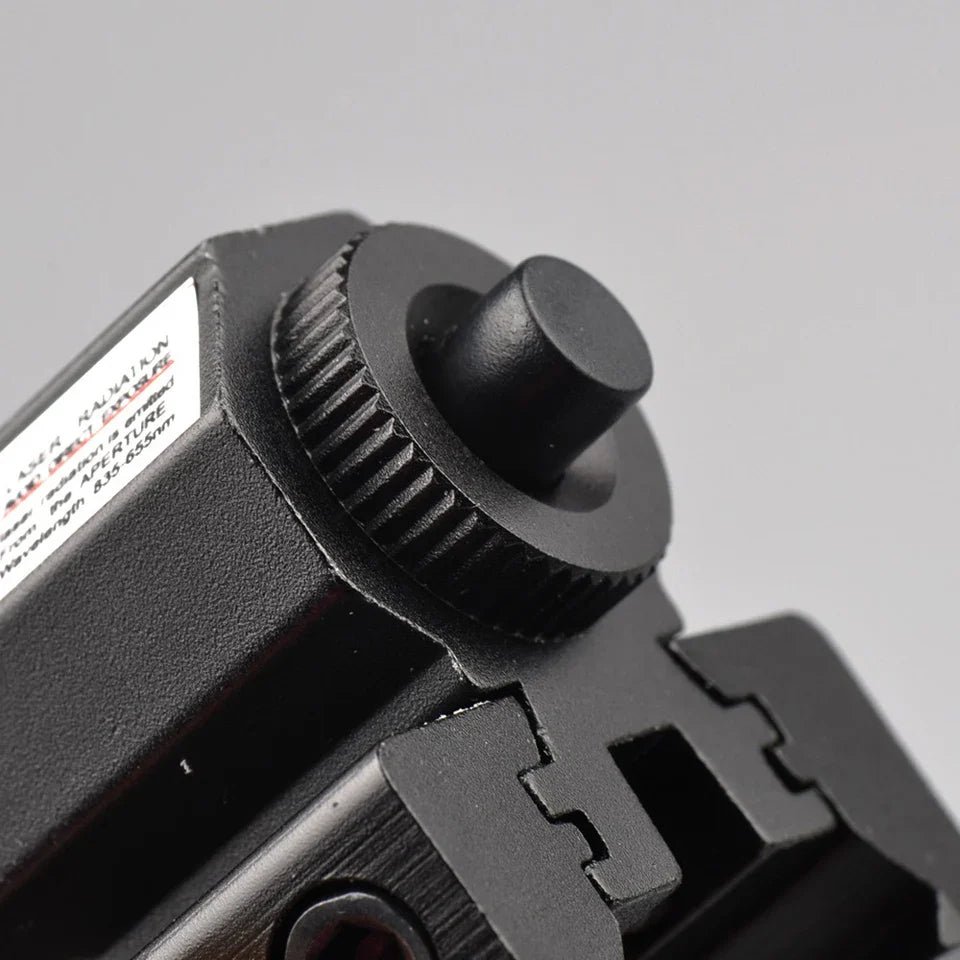 US Red Dot Laser Sight for Picatinny and Rifle with 635-655nm Adjustable 11mm/20mm Picatinny/Weaver Mount