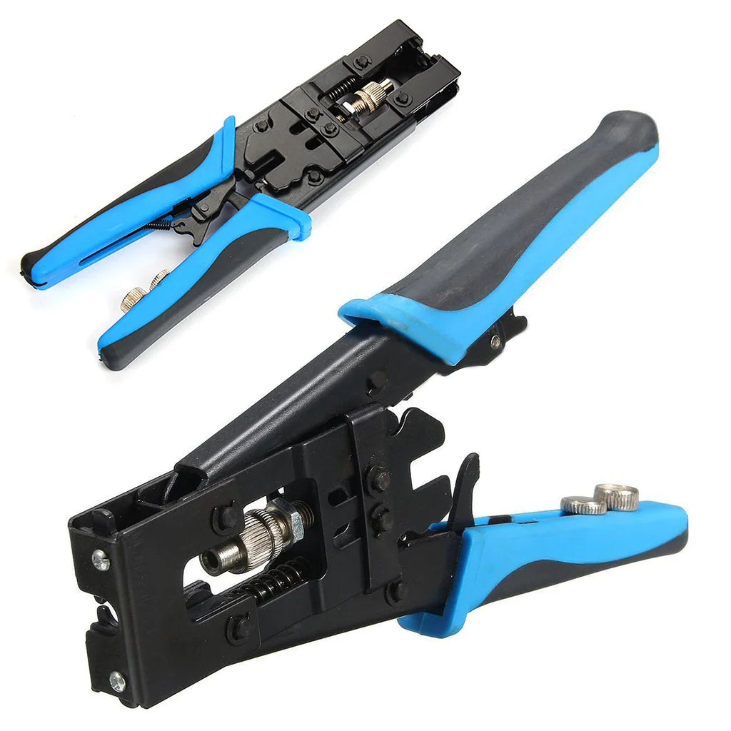 1pcs New Coax Compression Crimper Tool BNC/RCA/F Connector RG59/58/6 Cable Wire
