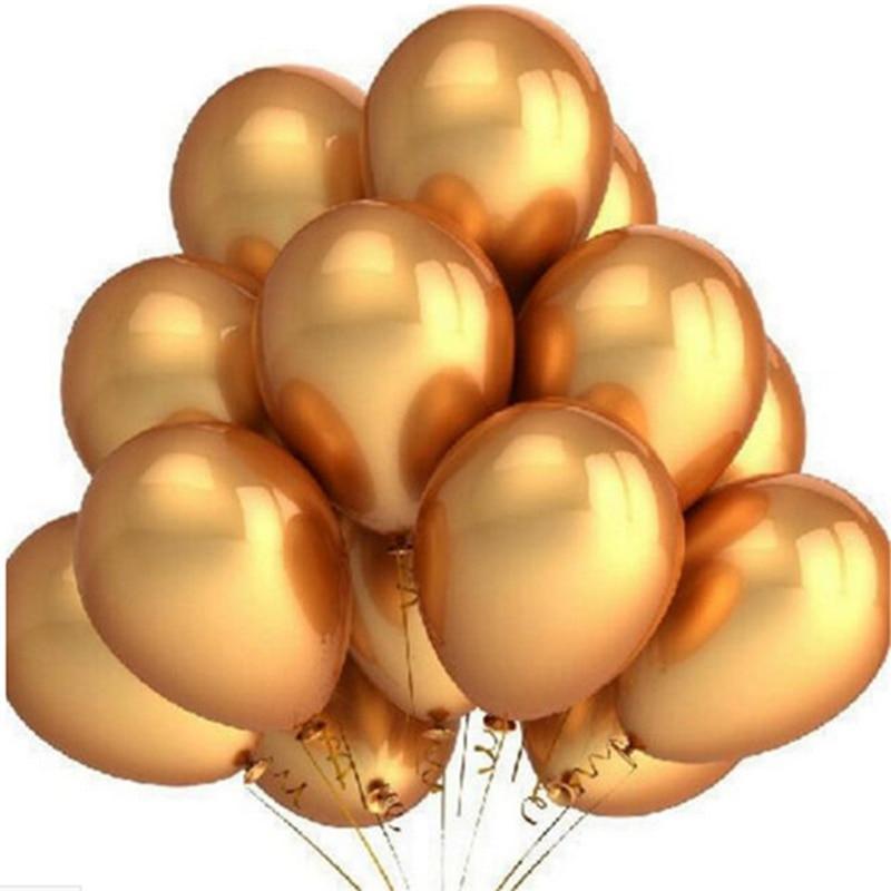 Luxury Shiny 20pcs Happy Birthday Party Balloons In Several colors Latex Balloon Birthday Party Decorations Kids toy Wedding Baby Shower Air globos