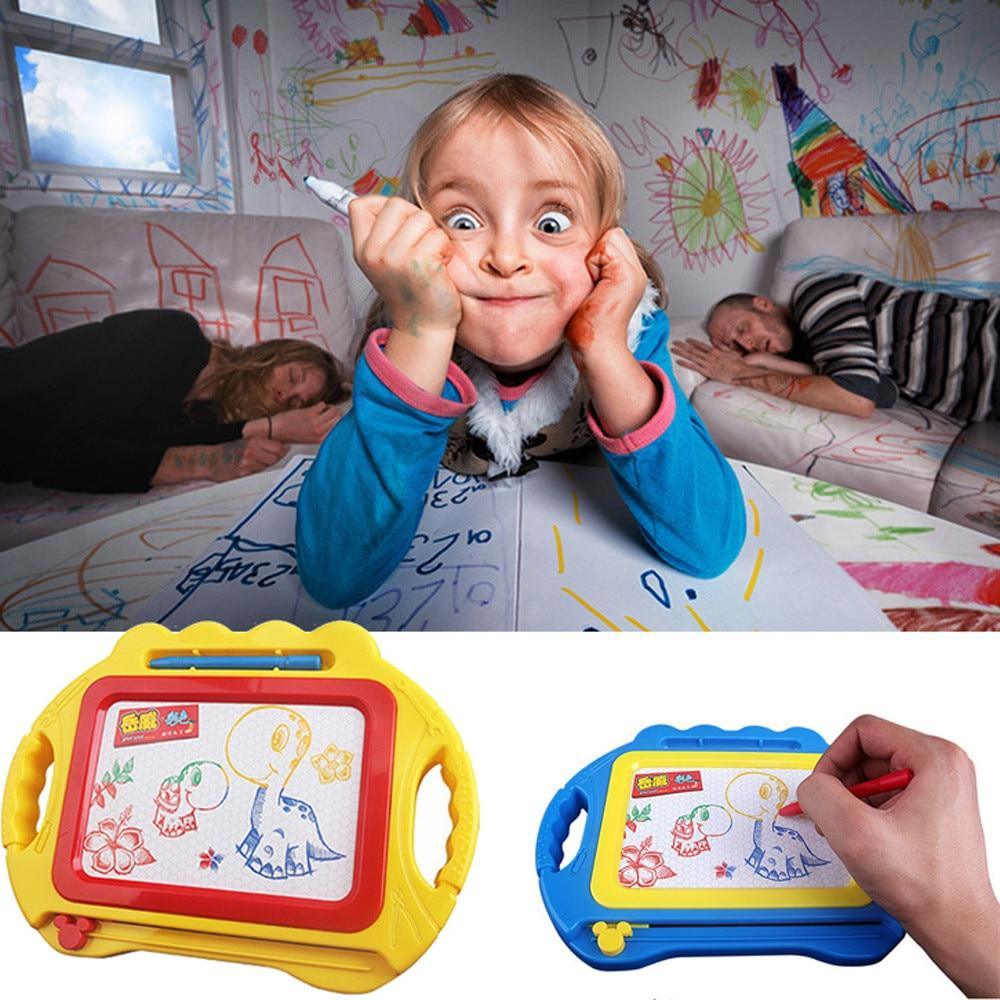 Modern Popular Drawing toys unisex magnetic plate coolplay magic water drawing book coloring book do magnetic drawing board