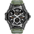 New Modern Luxury Sport Watch For Men Fashion Casual Alarm Clock 50M Waterproof In Military Chrono Dual Display Style Wristwatches Relogio Masculino