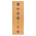 183X68cm Natural Cork TPE Yoga Mat For Fitness 5mm Sports Mats Pilates Exercise Pads Non-slip Yoga mats With Position Body Line