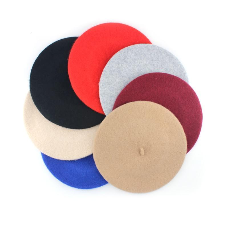 Modern Art Baby Hat for Girls Candy Beret Hat Kids Caps for Girls In elegant caps