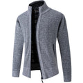 Men Sweater Cardigan Blazer Autumn/Winter Fleece Thick Warm Loose Zip Up