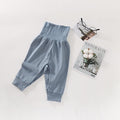 Modern New Newborn Pants For Four Seasons With High Waist Pants Baby 100% Cotton Soft Girl Pants And Baby Boy Trousers Pants 0-24M For Kids