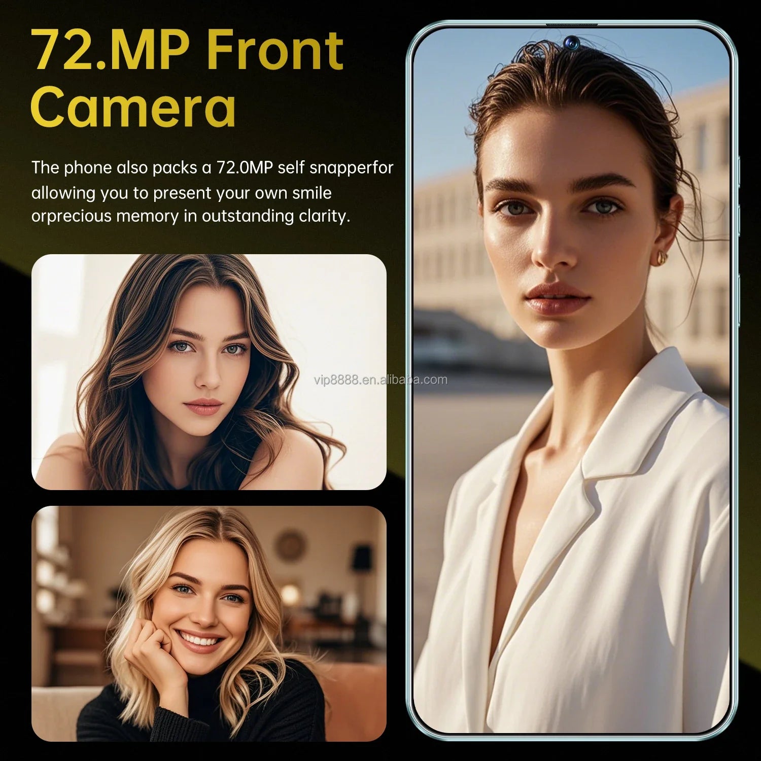 High Quality X7 Pro 16+1TB Smartphone 7.3 Inch Big Screen Android 14 Cellphones Mobile