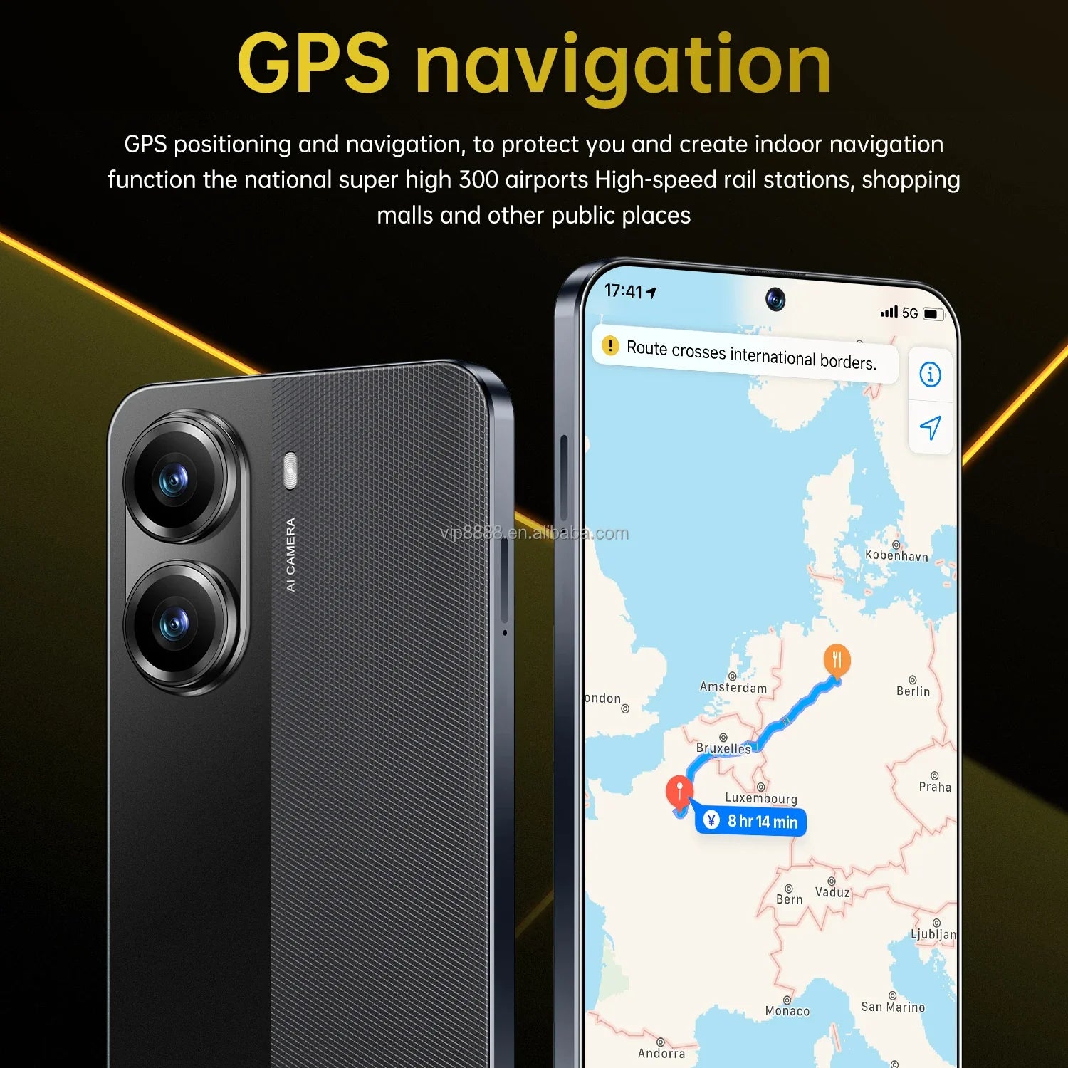 High Quality X7 Pro 16+1TB Smartphone 7.3 Inch Big Screen Android 14 Cellphones Mobile
