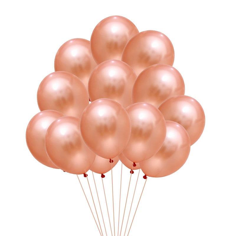Luxury Shiny 20pcs Happy Birthday Party Balloons In Several colors Latex Balloon Birthday Party Decorations Kids toy Wedding Baby Shower Air globos