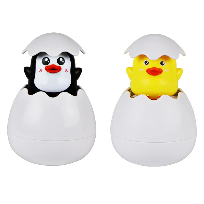 Baby Bath Toys - Duck & Penguin Water Spray Shower Toys | Fun & Safe Bath Time Gift for Kids