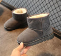 Winter Kids Fashion Snow Boots Thick Warm Plush Soft Bottom Girls Short Boots Ski Boot For Toddler