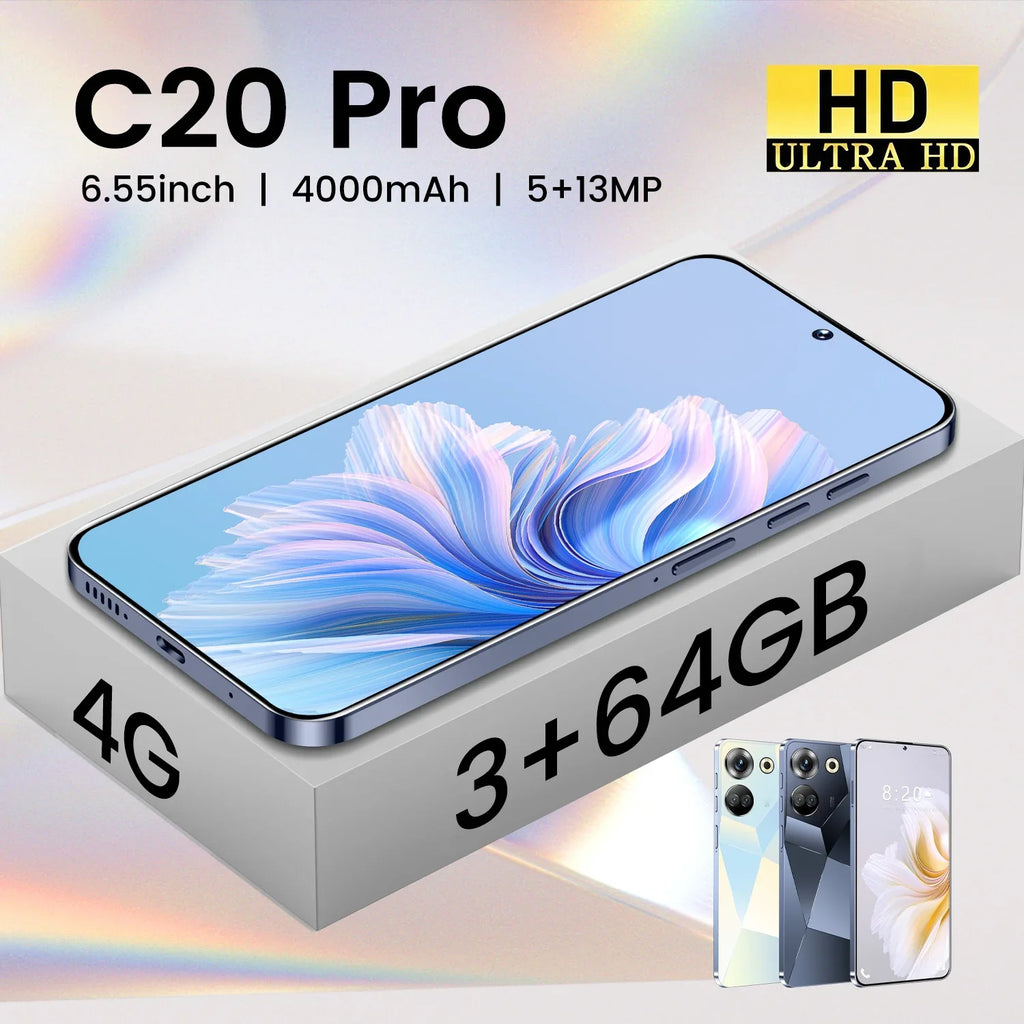 Tacno C20 Pro 5G Smartphone Android Cell Phone 16GB+1TB 2024 Hot Selling 60MP+108MP Dual Camera Face Unlock Full  Smart Mobile