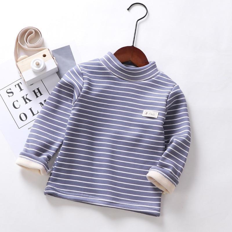 Modern Luxury Toddler Warm Sweater Baby Long Sleeve Outfit Tracksuit Kids Shirt Clothes For Boys And Girls Kids