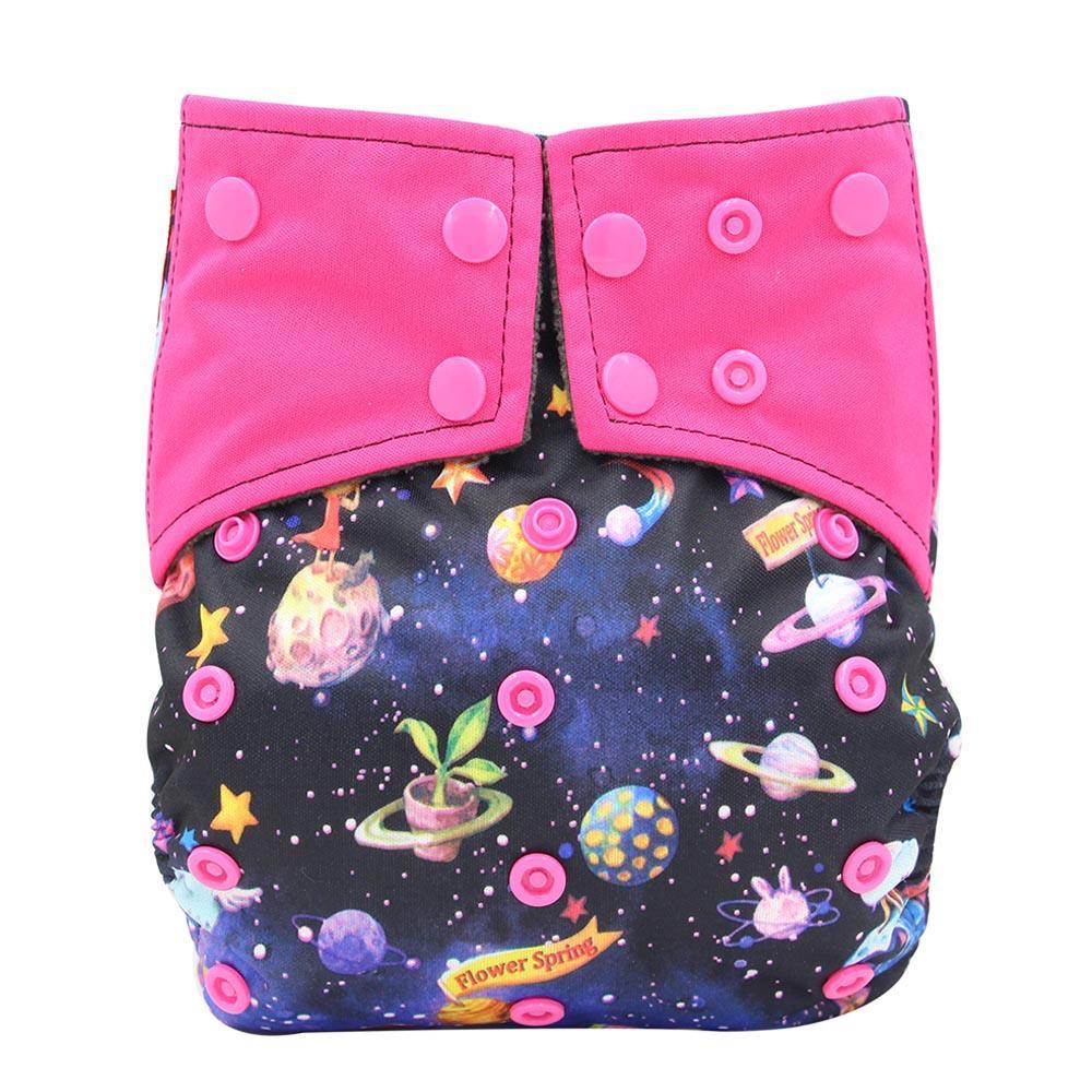 All-In-One  Cloth Diaper for Baby Bamboo Charcoal Eco-friendly Baby Cloth Diaper