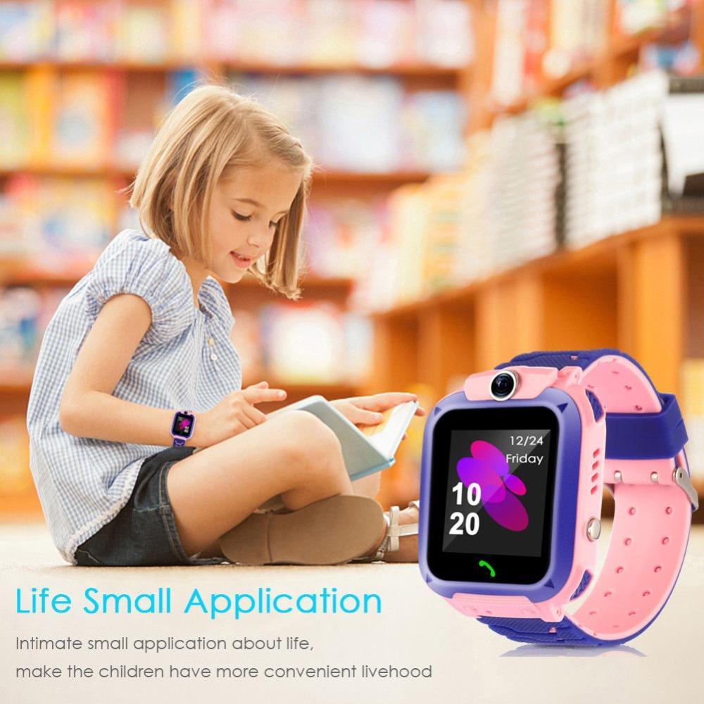 New Children's Smart Watch With SOS Smartwatch For Kids With Sim Card and Photo Camera Waterproof IP67 Protection Excelent Gift for Kids Support  IOS and Android Sistems