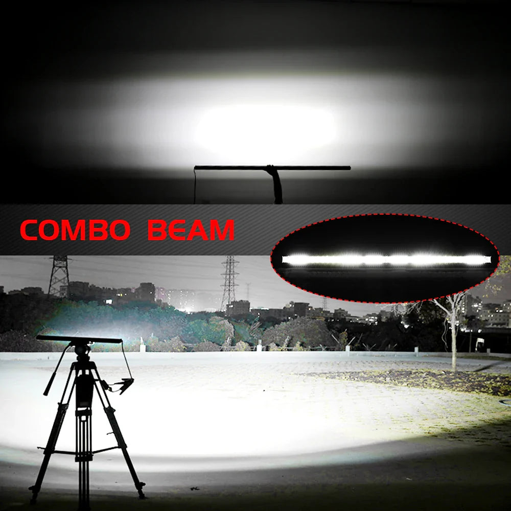 CO LIGHT 10D 10 20 30 inch 52W 104W 156W LED Work Light Bar Combo 4x4 Offroad LED Light Bar for Tractor Boat 4WD 4x4 Trucks ATV