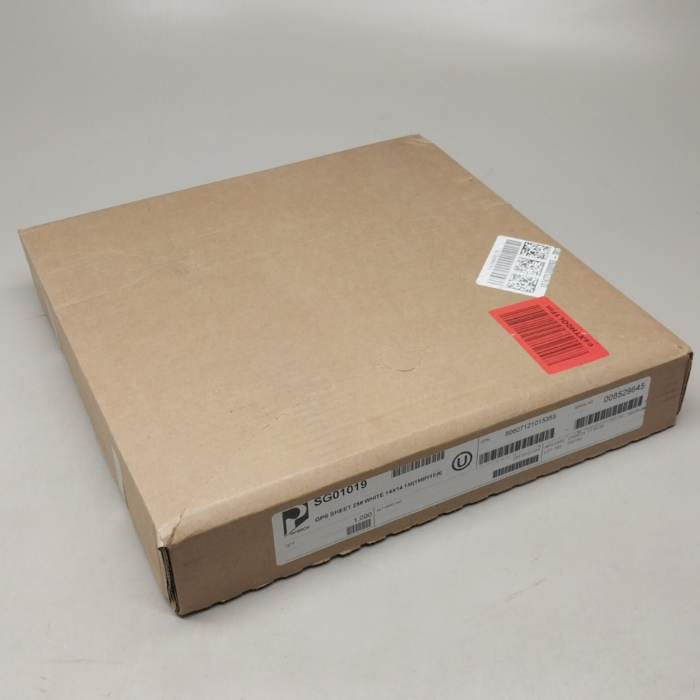PATERSON (1,000 PACK) GPS Sheet Pan Liners Baking Sheets 14"x14" White SG01019