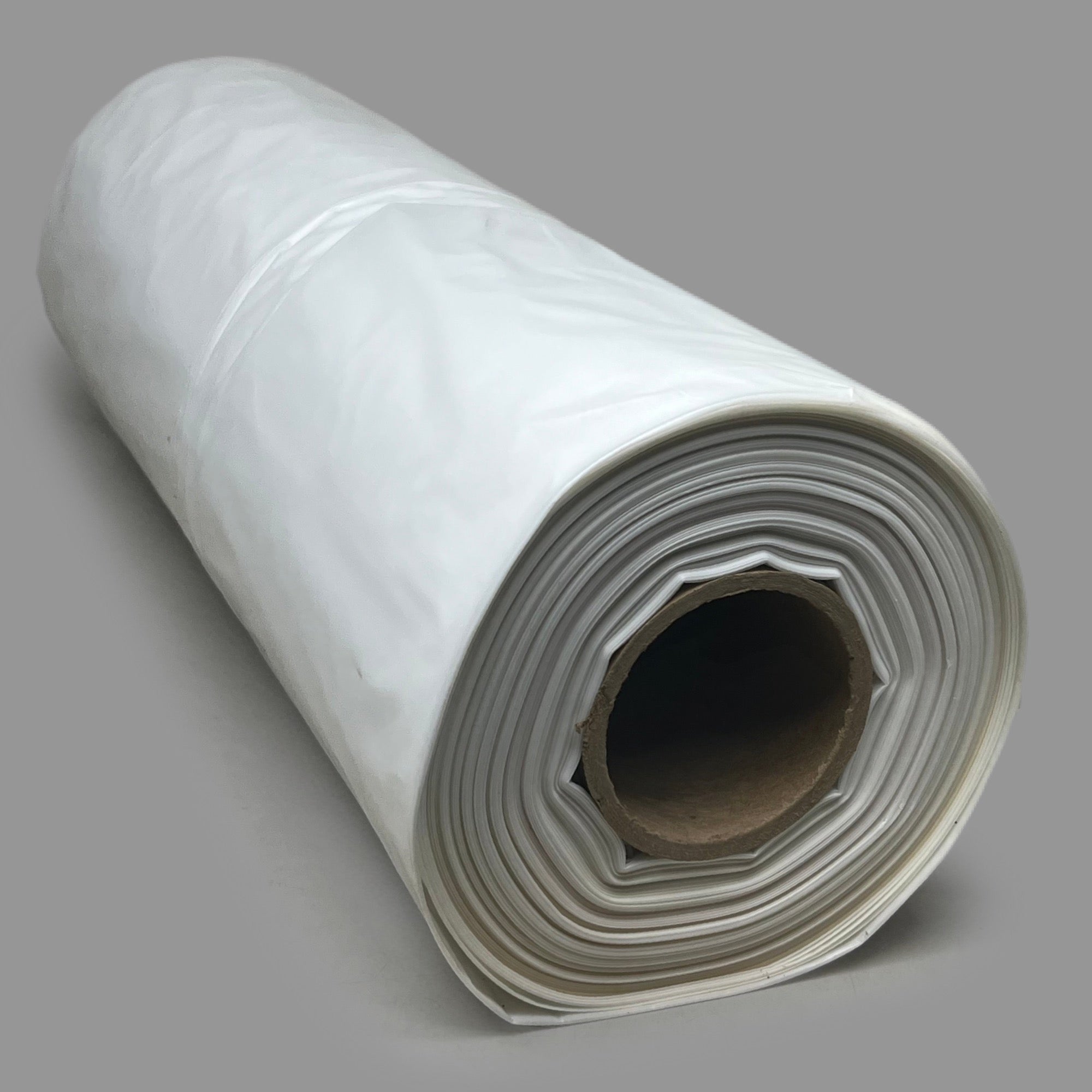 BOARDWALK (50 BAGS) Can Liners Trash Bags 60 Gallon 2.7 Mil Clear