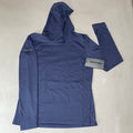 NATHAN 365 Hooded Long Sleeve Shirt Women's Sz L Peacoat NS50080-60135-L (New)