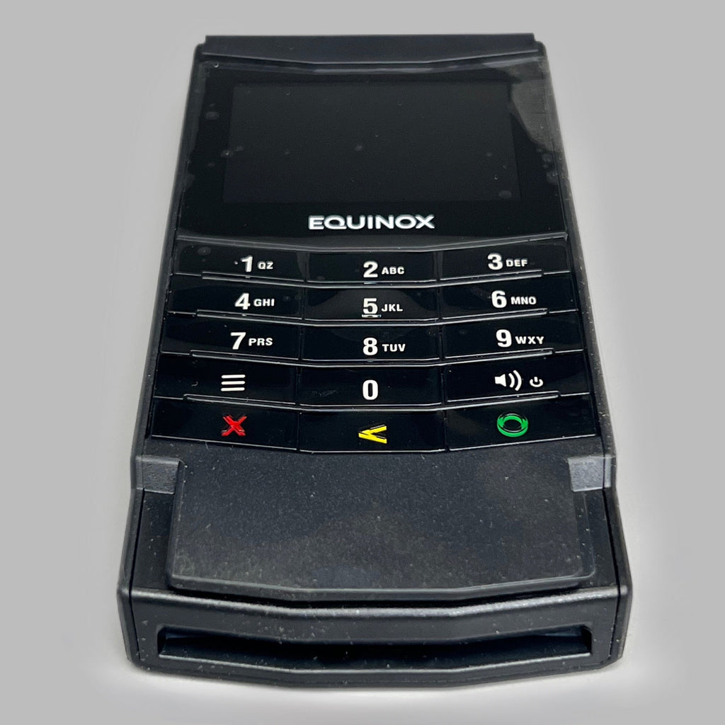 EQUINOX Luxe 6200m WLAN Handheld Credit Card Reader A10400-211E Black