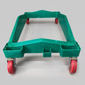 ALL AMERICAN Food Service Rolling Cart Dolly Green 19" X 32" (Used)