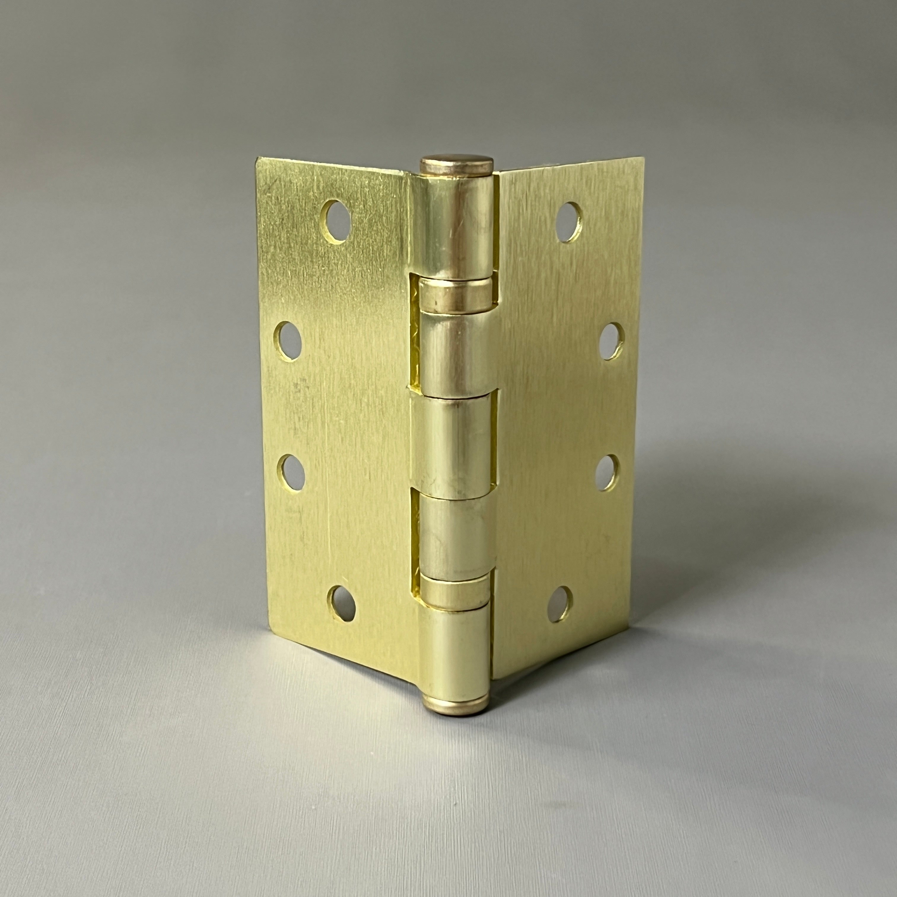 SGS Heavy Duty Commercial Grade Hinge 3-PACK 4.5" x 4.5" Satin Brass BB1000 (new)