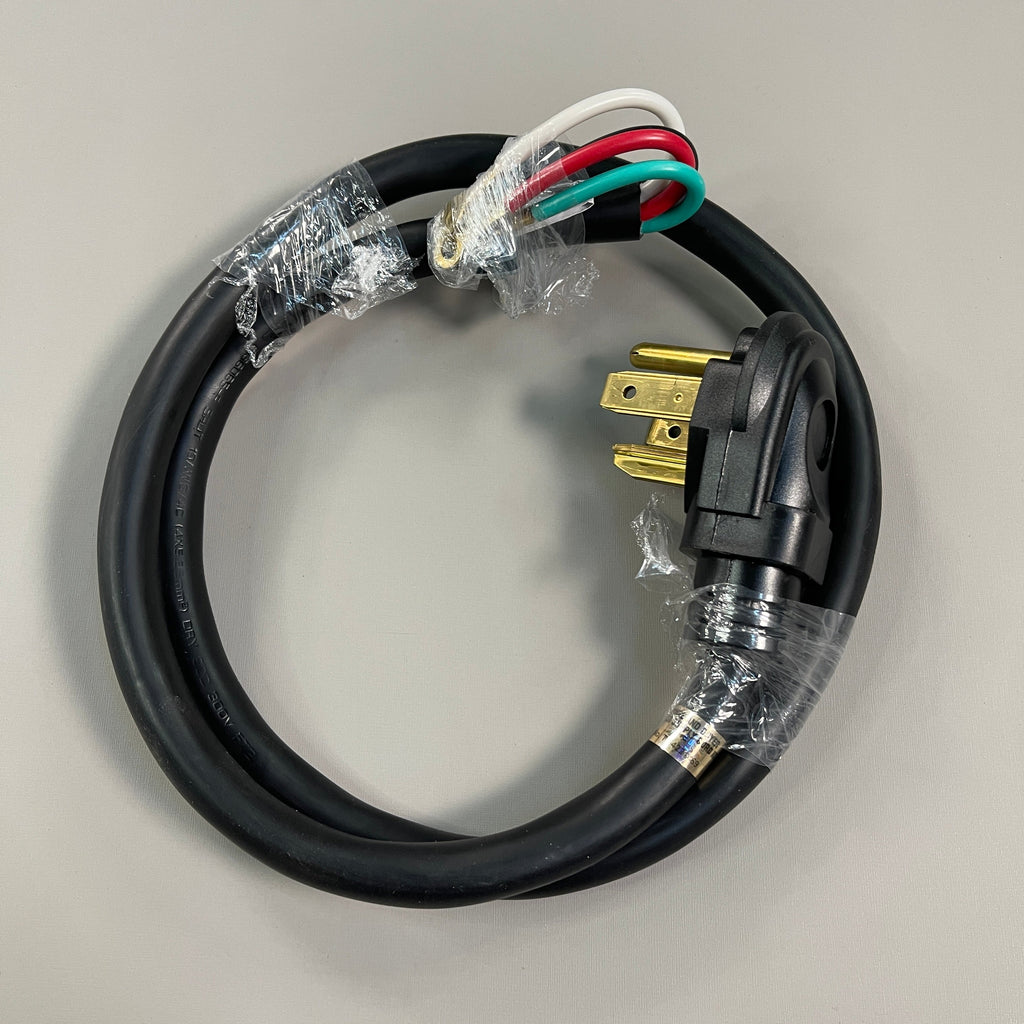 ELECTROLUX Smart Choice 4 ft 30 AMP 4 Wire Dryer Black Plug Cord 5304512980 (New)