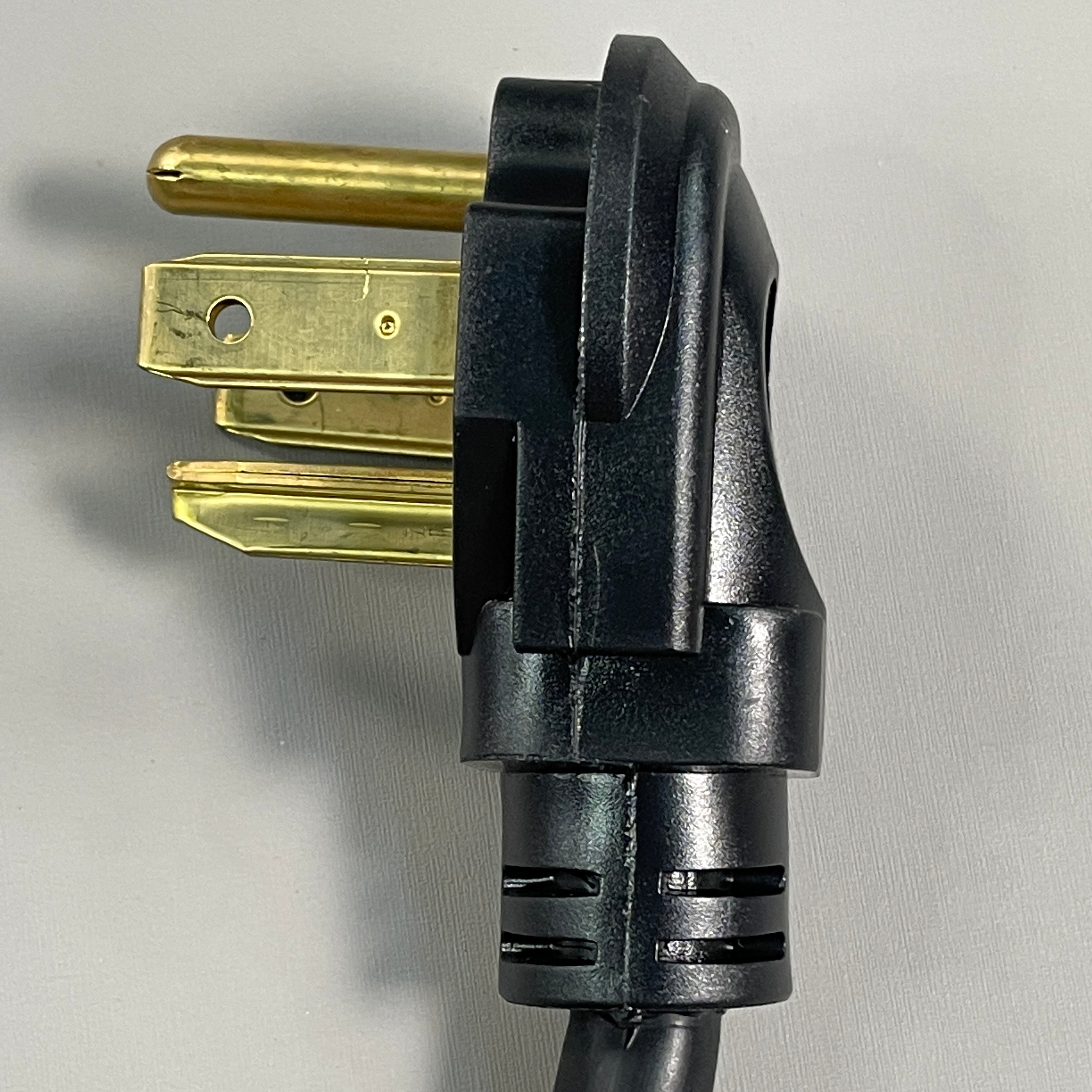 ELECTROLUX Smart Choice 4 ft 30 AMP 4 Wire Dryer Black Plug Cord 5304512980 (New)