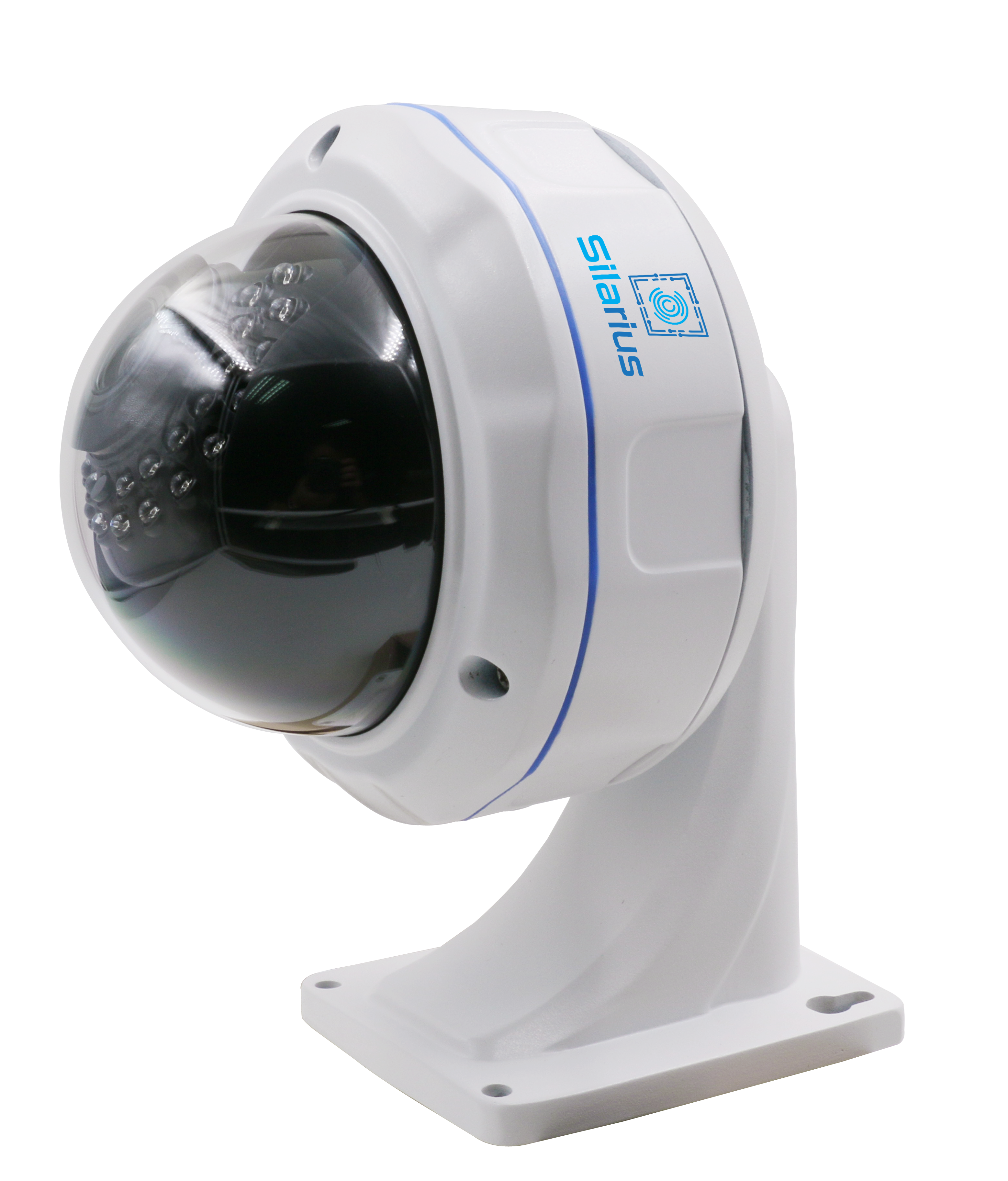 Silarius SIL-VD8MPAI 8MP Dome Camera 2.8-12mm Manual Zoom Lens AI + Bracket