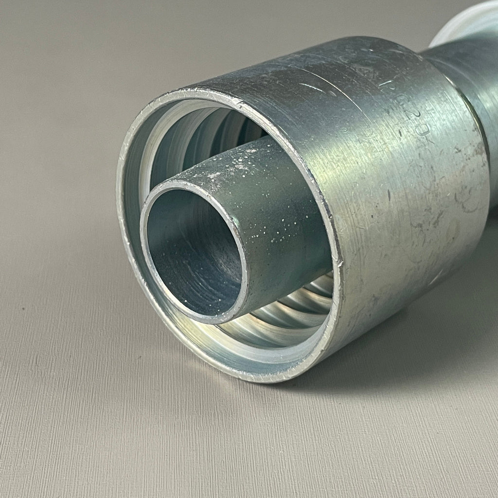 DAYCO Hydraulic Coupling Adapter O-Ring Flange 2" X 5" Steel Straight 100389 (New)