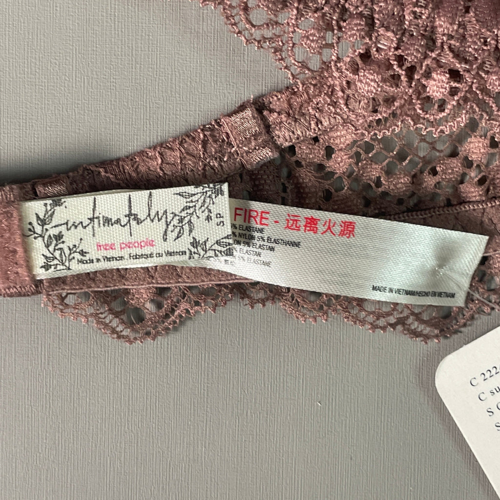 FREE PEOPLE Maya Multiway Lace Bralette Women's Sz S Summer Sparrow OB1225473 (New)