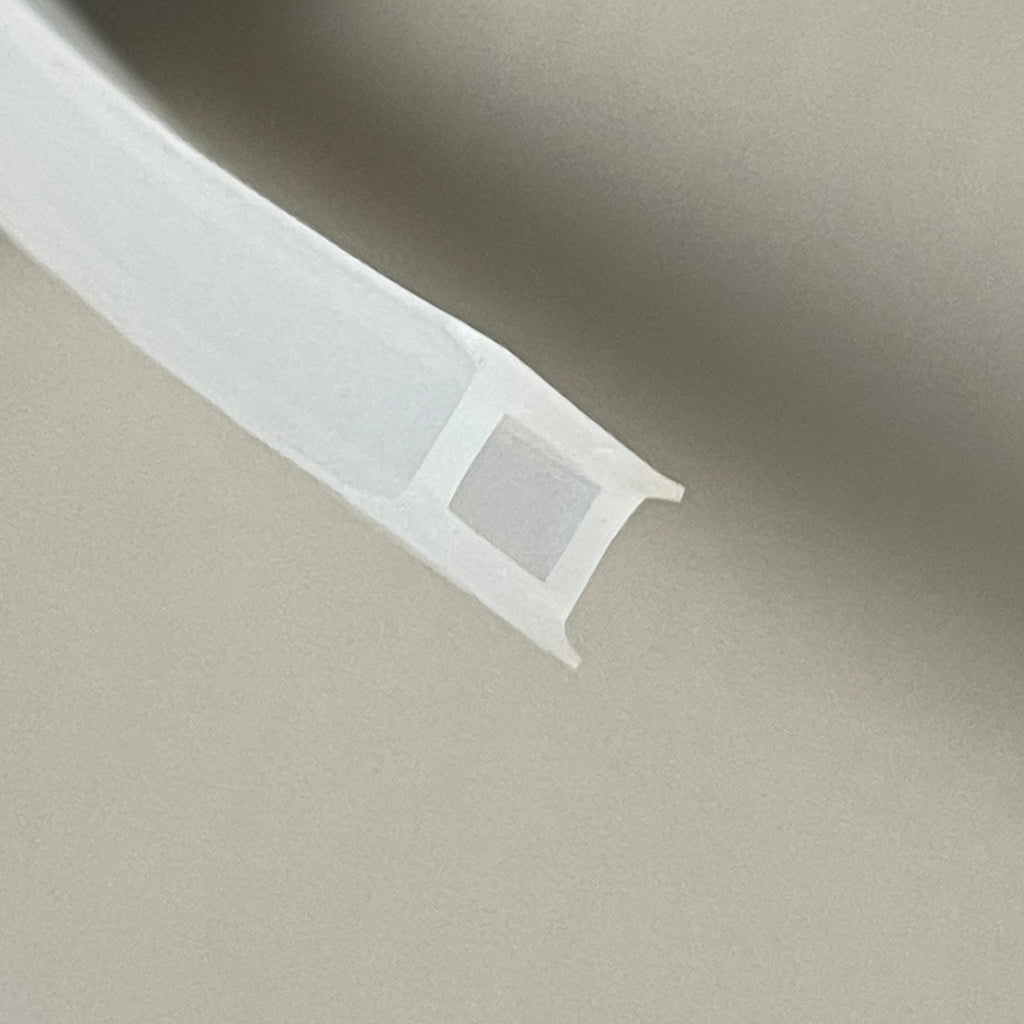 CR LAURENCE EZ Glaze Soundstrip Extruded Silicone Gasket 1/4" Clear 100' EZ14XC (New)