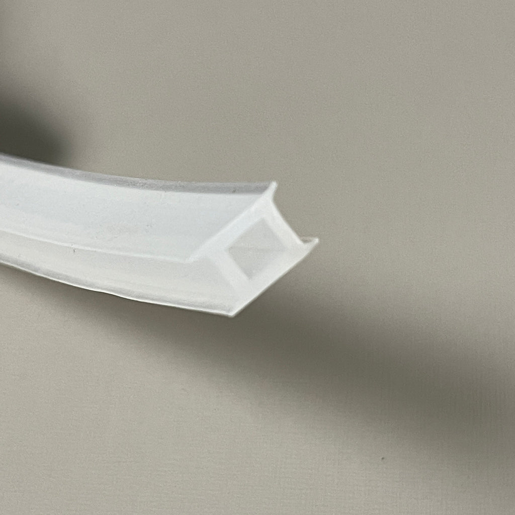 CR LAURENCE EZ Glaze Soundstrip Extruded Silicone Gasket 1/4" Clear 100' EZ14XC (New)
